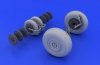 Eduard 648037 MiG-29 wheels 1/48 (Eduard, Academy)